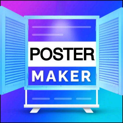 Poster Maker Pro Banner Create logo