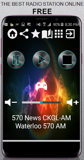 Android application 570 News CKGL-AM Waterloo 570 screenshort