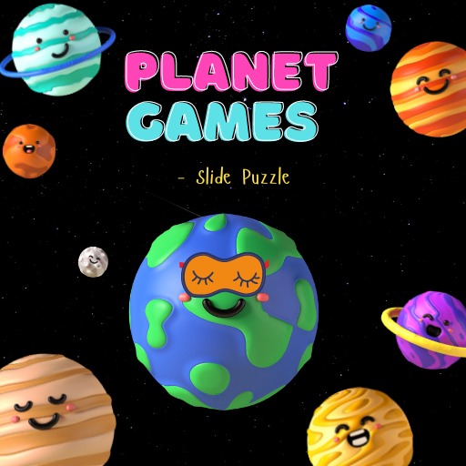 Planet games - Slide Puzzle