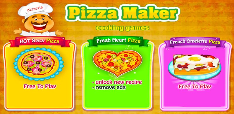Πίτσα ψήσιμο - παιχνίδι μαγειρικής