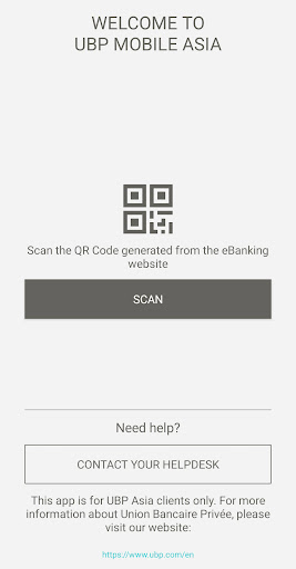 Android application UBP Mobile (Asia) screenshort