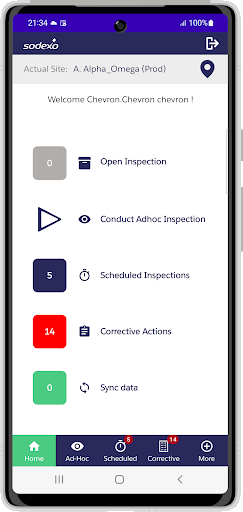 Android application SMS -QIH screenshort