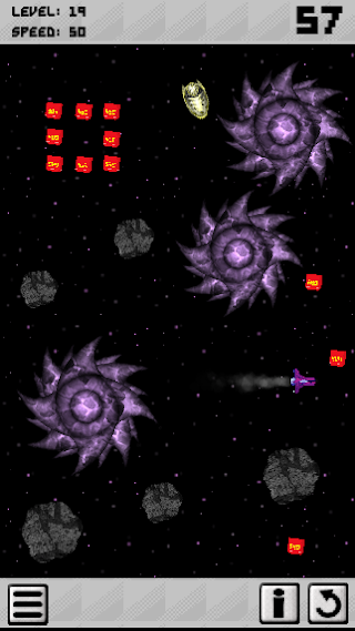 Space Nomad: hyper casual spac - Screenshot 3