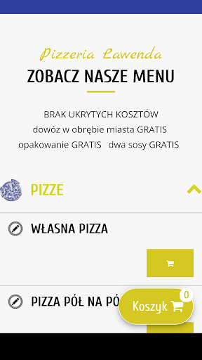 Pizzeria Lawenda Screen 3