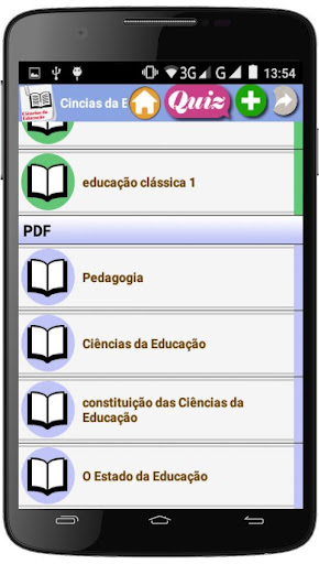 Ciências da Educação Screen 2