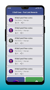 8 Ball Cues - Pool Link Reward