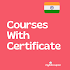 Course with certificate online