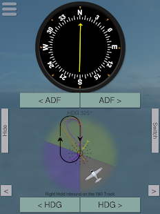 Radio Navigation Aids Trainer Screenshot