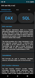 DAX and SQL A to Z