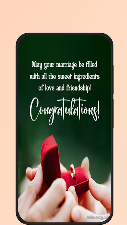 wedding congratulations - 3 - (Android)