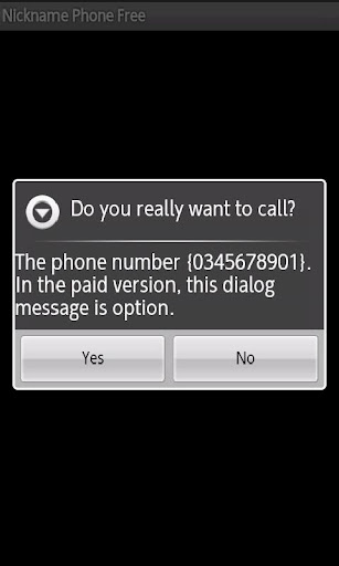 Nickname Phone Free Screen 3