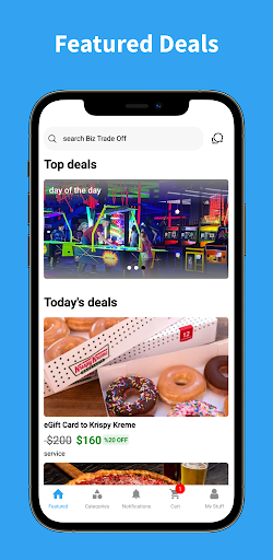 Bizztradeoff:Exchange platform Screen 3