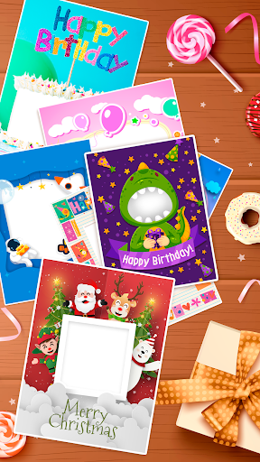 Android application Birthday cards - Photo frames screenshort
