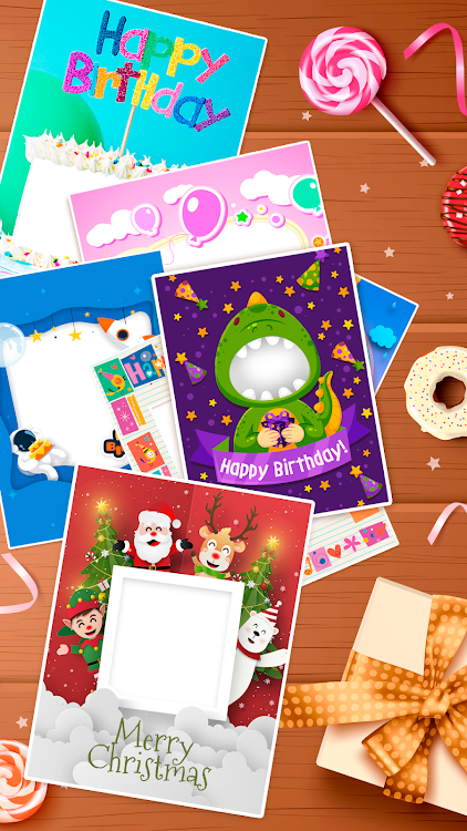 Birthday cards - Photo frames - New - (Android)