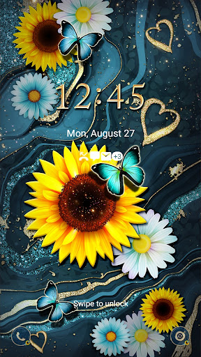 Glitter Marbling - Wallpaper Screen 2