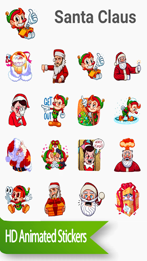 Animated Christmas Stickers Screen 3