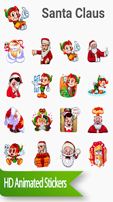 Imágen 3 Animated Christmas Stickers android