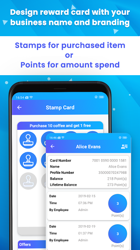 Reward Stamp : Customer Loyalt Screen 3