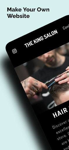 Android application Website Maker screenshort