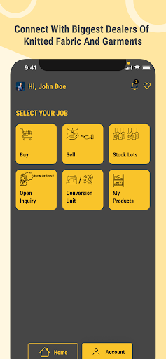 Android application Dheerta Connecting B2B screenshort
