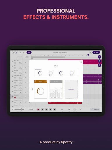 Screenshot of Soundtrap Studio