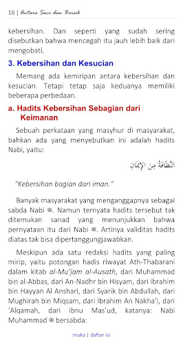 Antara Suci Dan Bersih