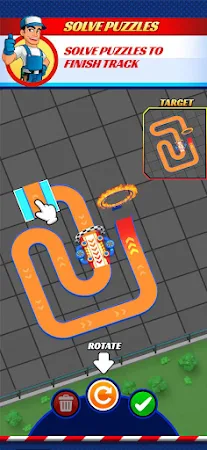 Game screenshot Track Masters: Build & Burn hack