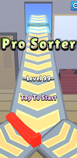 Android application Pro Sorter screenshort
