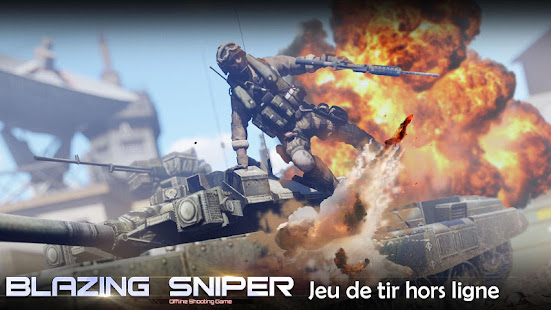 Télécharger Blazing Sniper - offline shooting game APK MOD (Astuce) screenshots 1