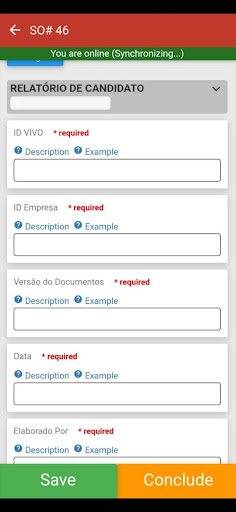 EasyForm Screen 3