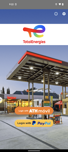 Android application TotalEnergies E-Wallet screenshort