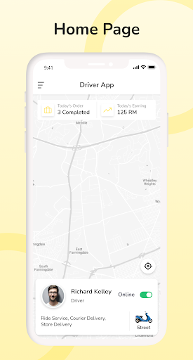 Android application Capto Driver screenshort