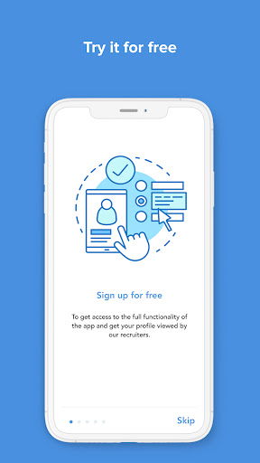 Android application Connections Personnel App screenshort