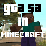 Cover Image of Download GTA SA in Minecraft PE. Download Now! 1 APK