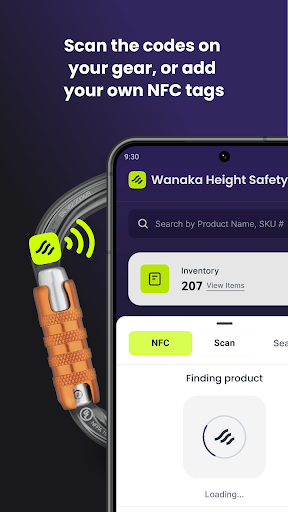 Scannable Safety Equipment App Screen 3