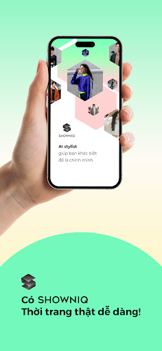 Android application Showniq - AI Stylist Của Bạn screenshort