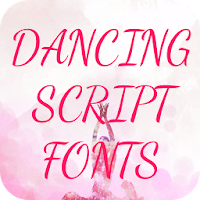 Dancing Script Font for FlipFont , Cool Fonts Text