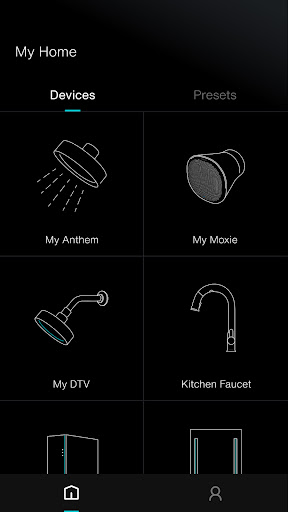 Android application KOHLER Konnect screenshort
