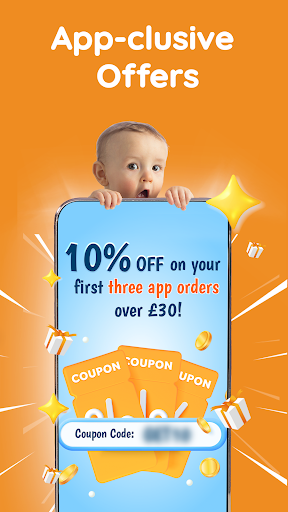 Android application ebebek UK screenshort