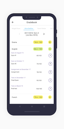 Home by QuickSchools Screen 2