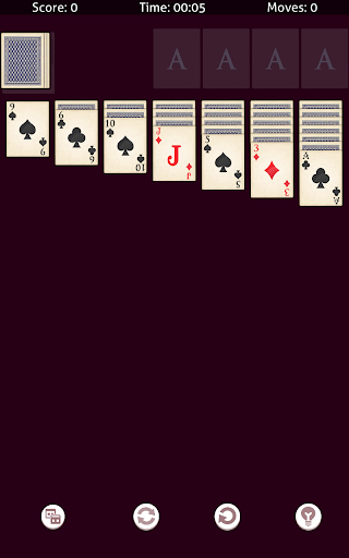 Android application Solitaire Klondike screenshort