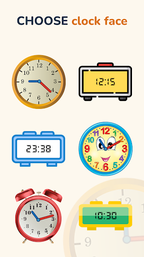 Screenshot of Kids Clock Learning