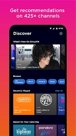 Game screenshot SiriusXM: Music, Sports & News apk download