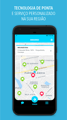 Android application IndicarTaxi screenshort