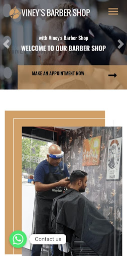 Vineys Barber Shop Screen 2