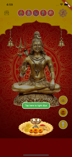 Android application Pooja App screenshort