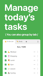 Daily Checklist - Todays ToDo Unknown
