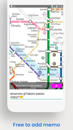 ISTANBUL METRO TRAM GUIDE MAP