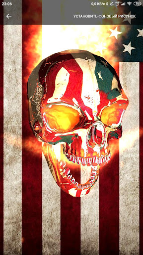 Skull wallpaper Screen 3