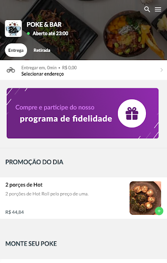 Android application Poke e Bar screenshort